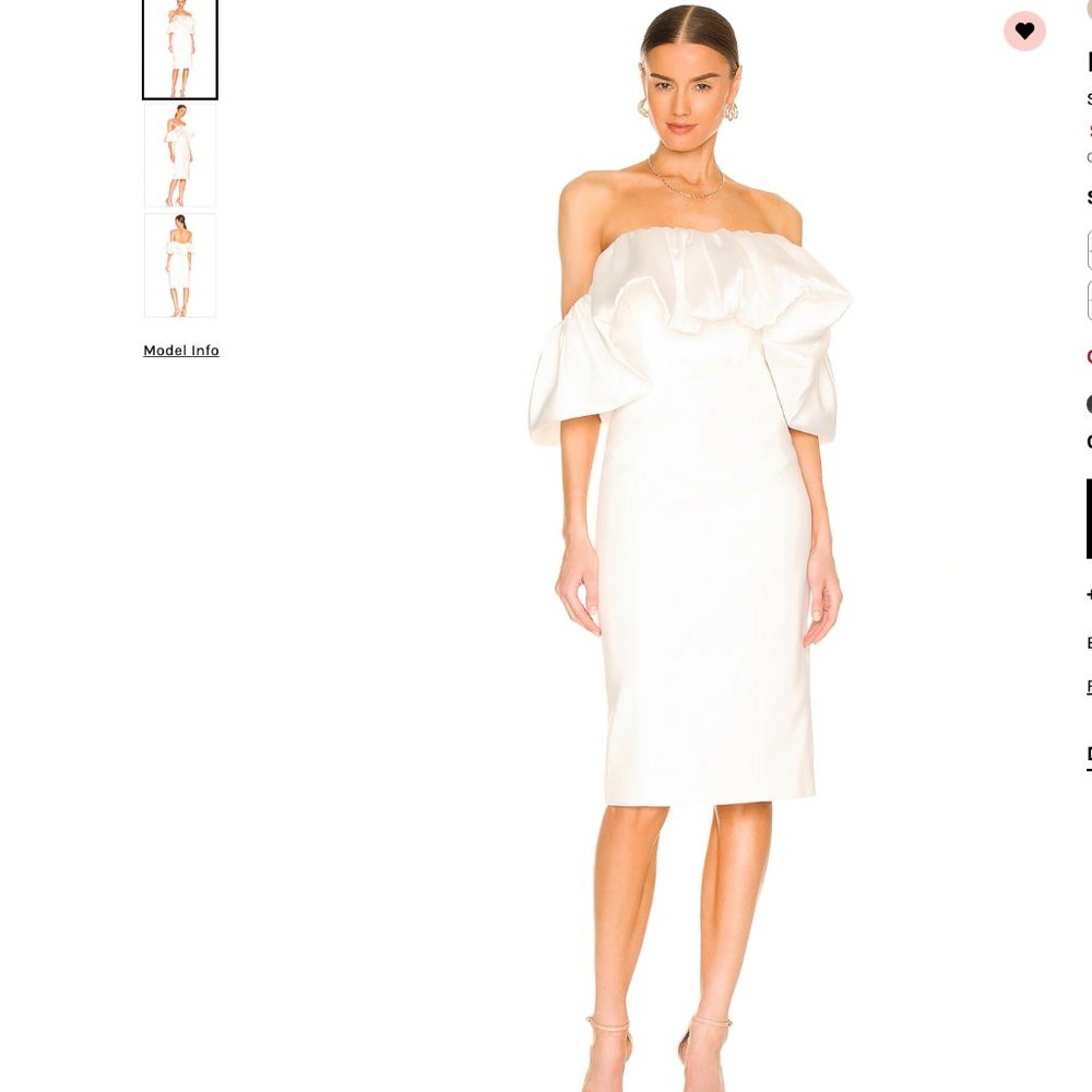 Solace London Raina Midi Dress